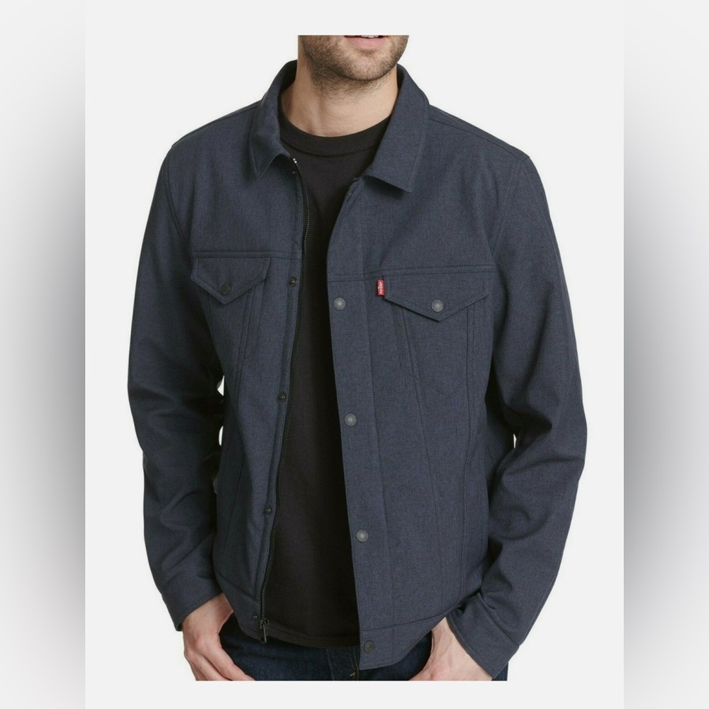 Levis Soft Shell Trucker Jacket - image 1